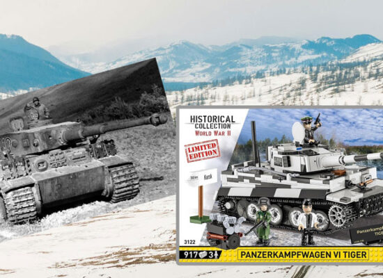 Limited Edition für den November  2024 vorgestellt: COBI 3122 Panzerkampfwagen VI Tiger