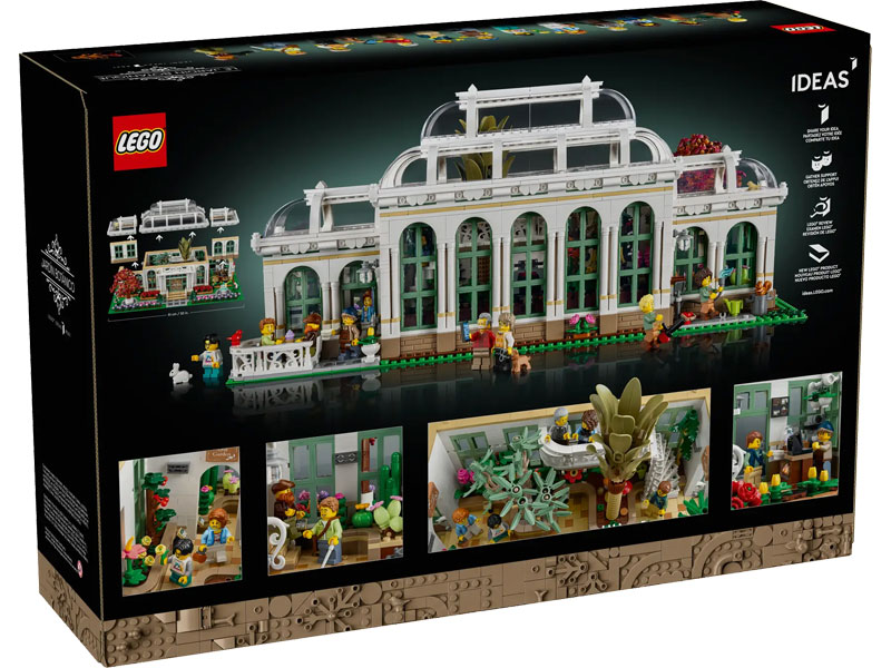 LEGO Ideas Botanischer Garten 21353 Box Back