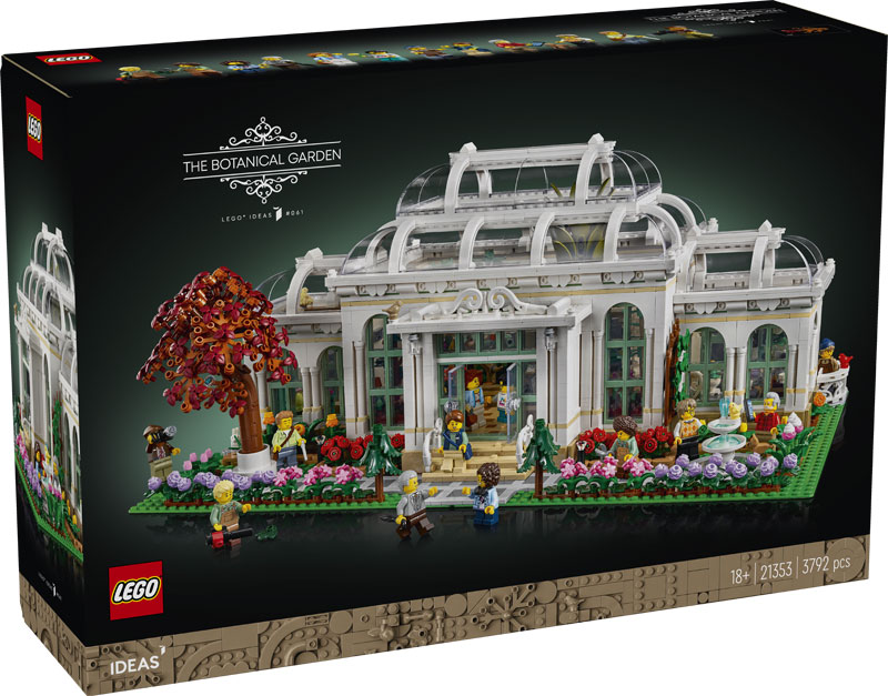 LEGO Ideas Botanischer Garten 21353 Box Front