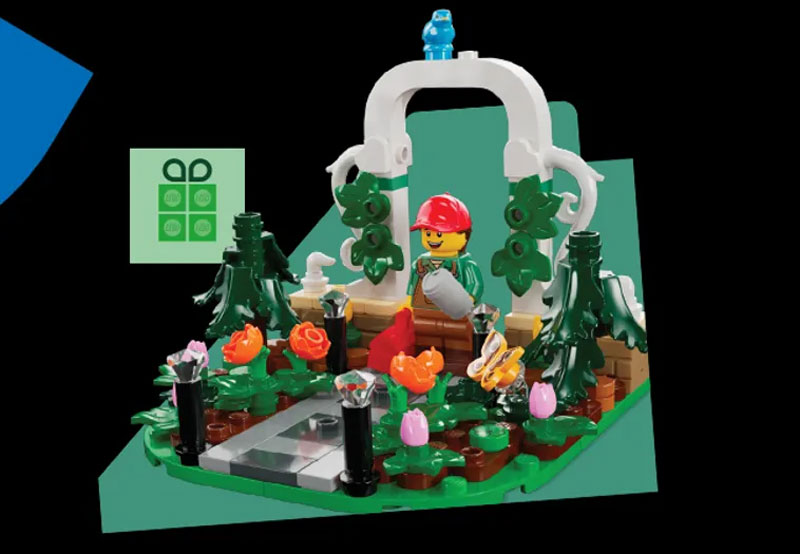 LEGo Botanischer garten 21353 GWP Eingangstor