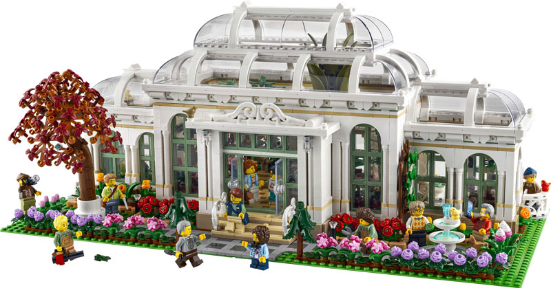 LEGO Ideas Botanischer Garten 21353 Set Front