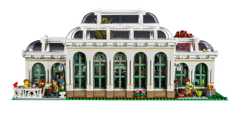 LEGO Ideas Botanischer Garten 21353 Set Rückseite