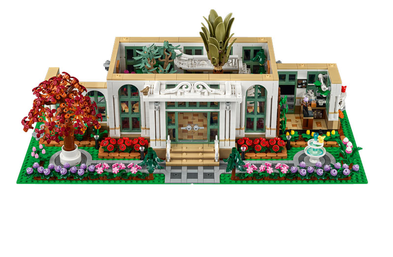 LEGO Ideas Botanischer Garten 21353 Set Innenleben