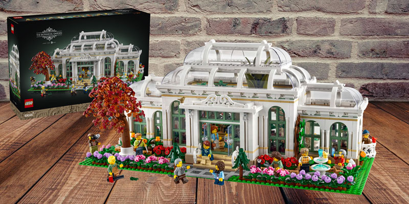 LEGO Ideas Botanischer Garten 21353 Titel