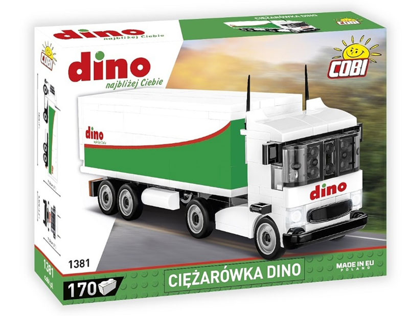 COBI 1381 Dino LKW Box