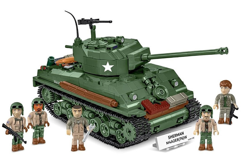 COBI 3118 Sherman M4A2E8 Set komplett