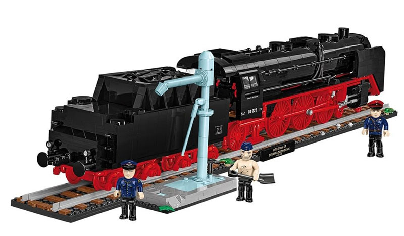 COBI 6286 Steam Locomotive DR BR 03 & Water Crane Executive Edition Set komplett