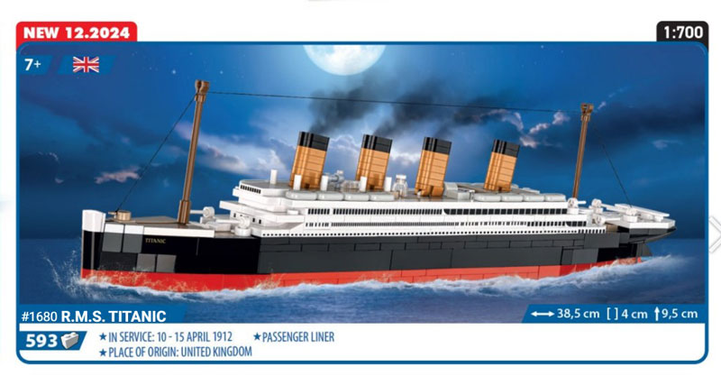 COBI 1680 RMS Titanic COBI