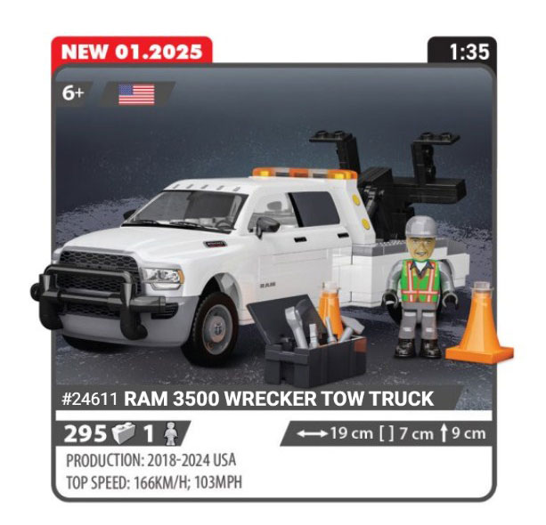 COBI RAM 3500 Abschleppwagen Katalog