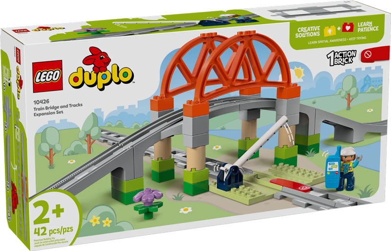 LEGO Duplo Neuheiten Eisenbahn Erweiterung Brücke 10426 Box