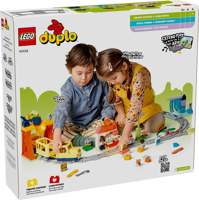 LEGO Duplo Eisenbahn Neuheiten Große interaktive Eisenbahn 10428 Box