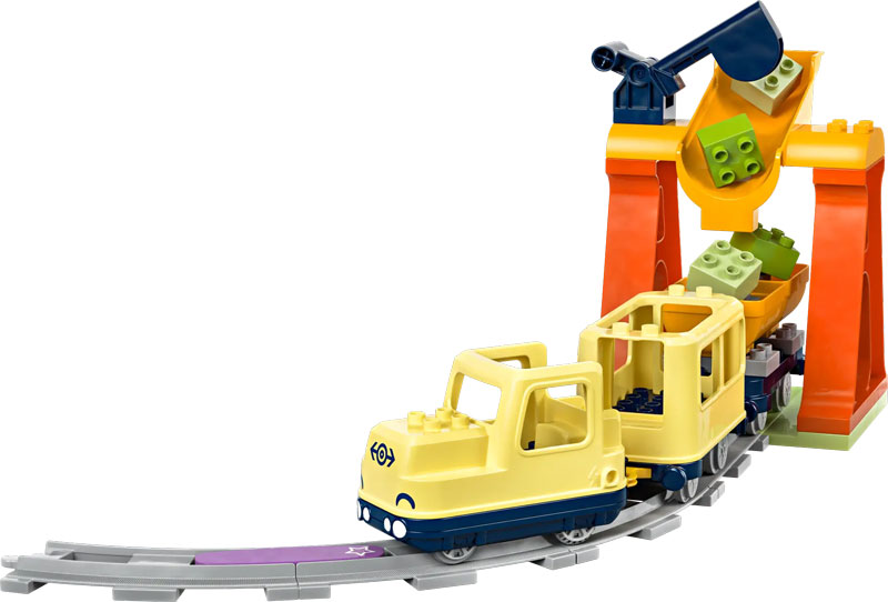 LEGO Duplo Eisenbahn Neuheiten Große interaktive Eisenbahn 10428 Set Inhalt