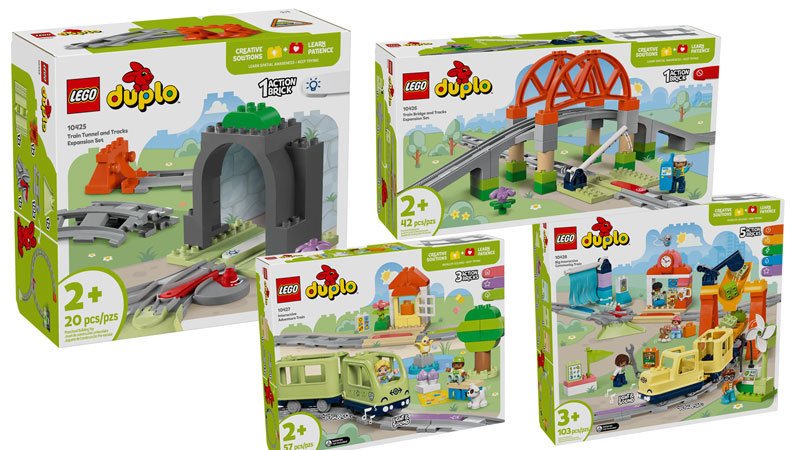 LEGo Duplo Eisenbahn Neuheiten 2025 Titel