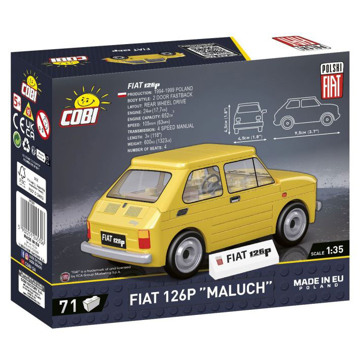 COBI Fiat 126p Maluch 24530 Box