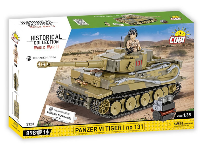 COBI 3123 Panzer VI Tiger 1 131 Box