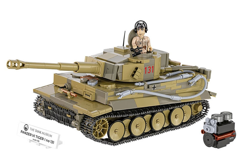 COBI 3123 Panzer VI Tiger 1 131 Set