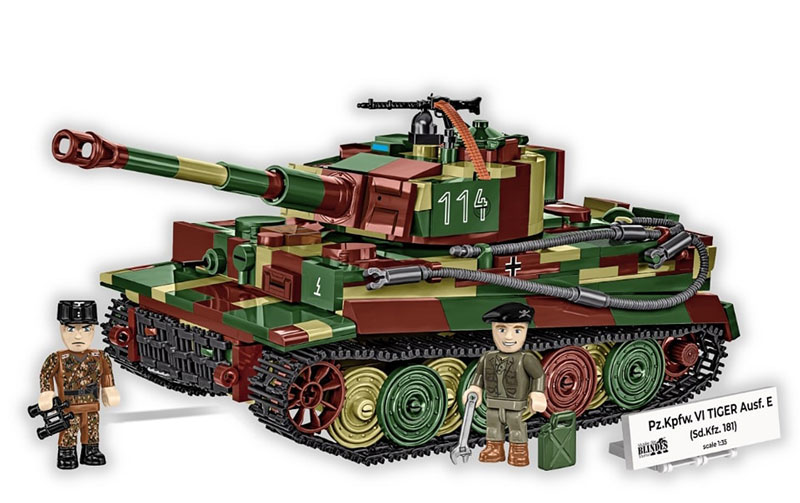 COBI 3124 Pz.Kpfw. Vi Tiger Ausf. E Set