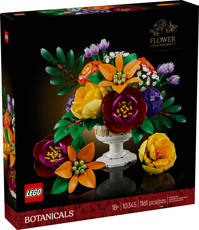 LEGo Botanical Collection Blumengesteck 10345 Box Front