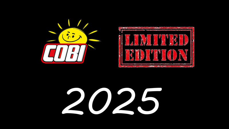 COBI Limited Edition 2025 Übersicht Titel