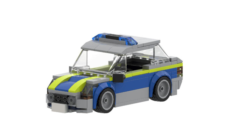 ALDI PLayland Polizeiwagen klein