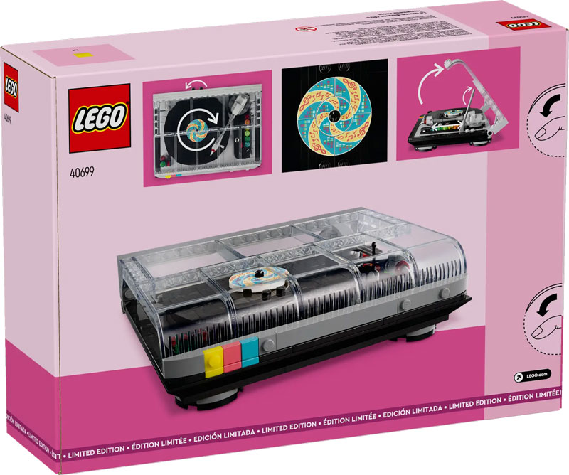 LEGO Retro-Plattenspieler 40699 Box