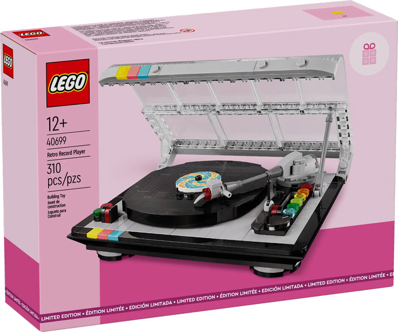 LEGO Retro-Plattenspieler 40699 Box