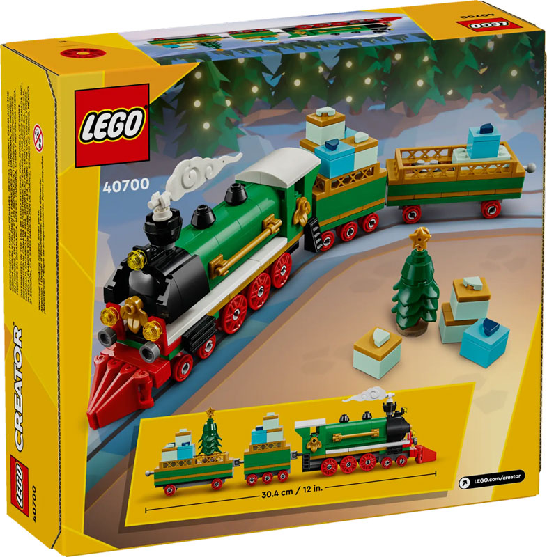 LEGO Winterlicher Weihnachtszug 40700 Box