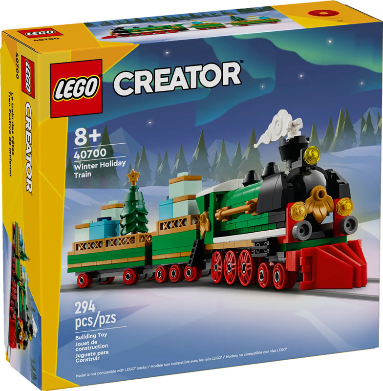 LEGO Winterlicher Weihnachtszug 40700 Box