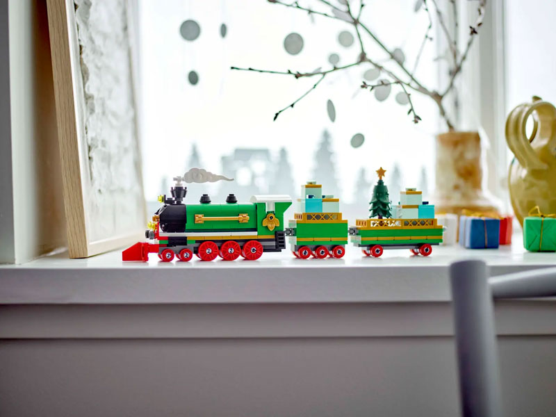 LEGO Winterlicher Weihnachtszug 40700 Lifestyle