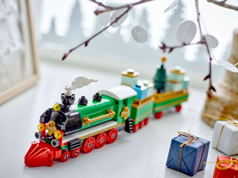 LEGO Winterlicher Weihnachtszug 40700 Lifestyle