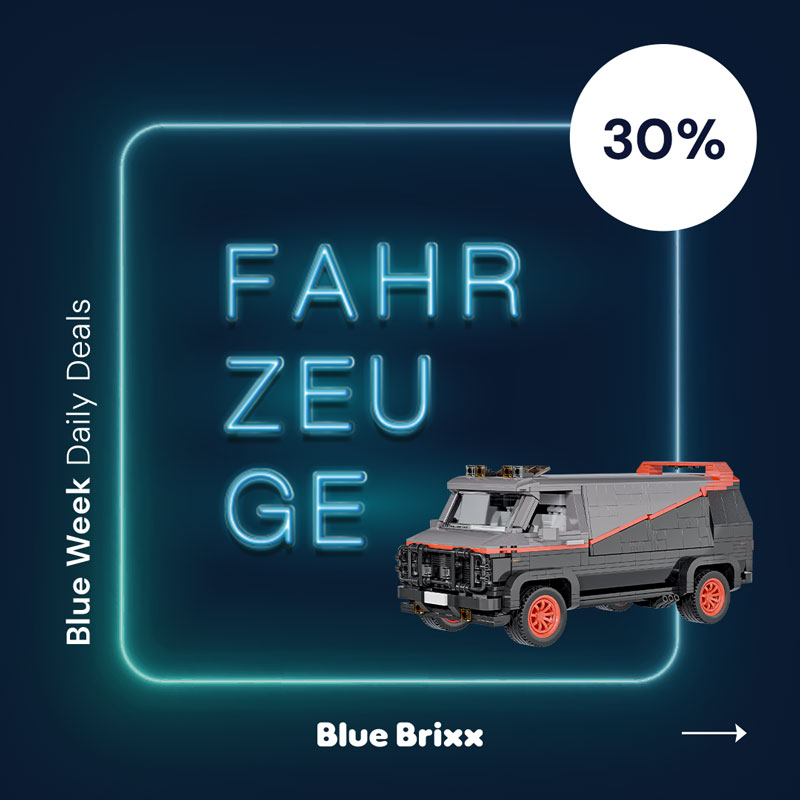 BlueBrixx Blue Week 2024 Daily Deal Fahrzeuge