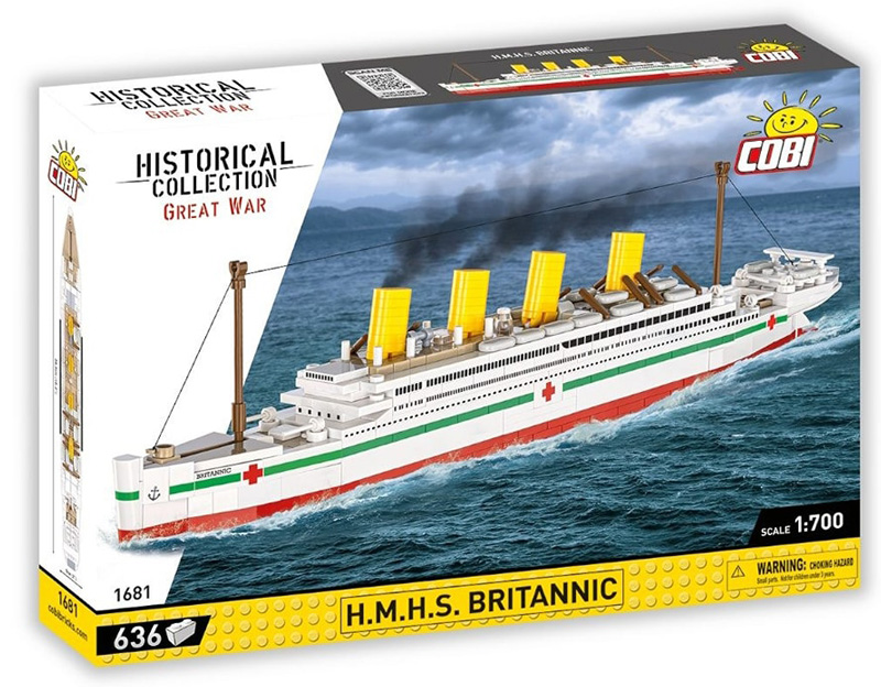 COBI 1681 Brittanic Box Back