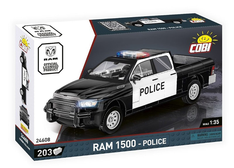 COBI 24608 RAM 1500 Polizei Box Front