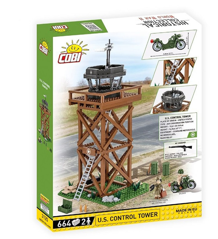 COBI 3125 US Control Tower Box