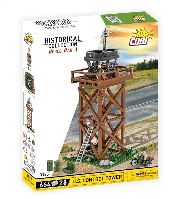 COBI 3125 US Control Tower Box