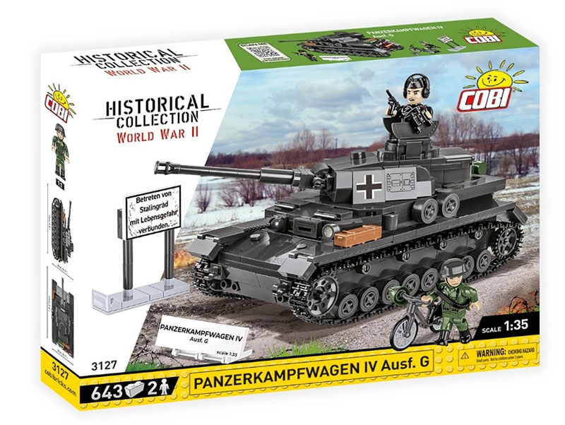 COBI 3127 Panzerkampfwagen IV Ausf. G Box Front