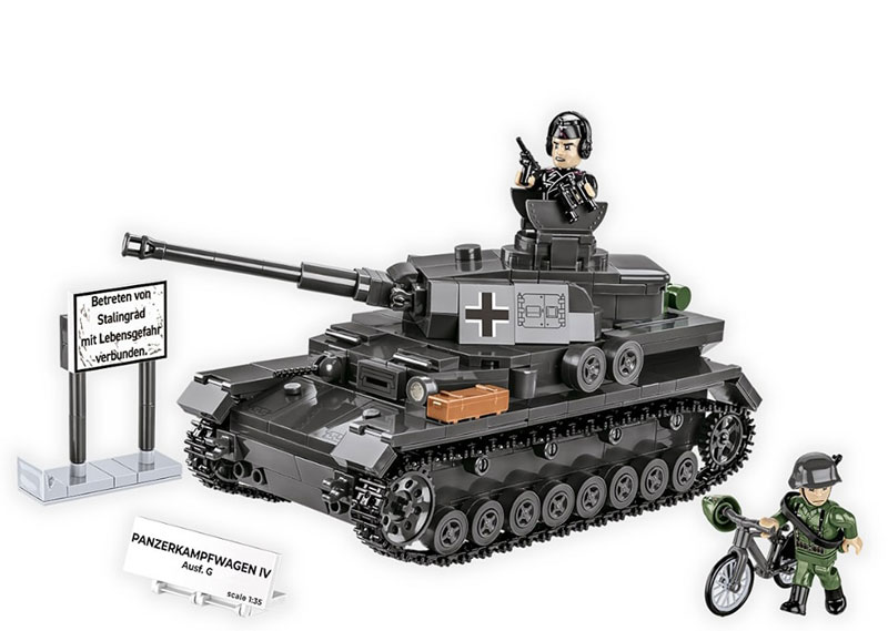 COBI 3127 Panzerkampfwagen IV Ausf. G Set komplett