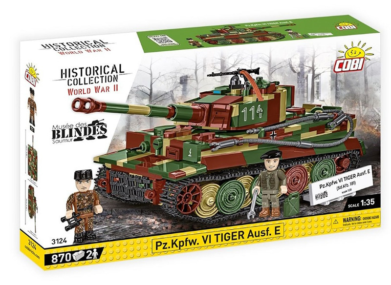 COBI 3124 Pz.Kpfw. Vi Tiger Ausf. E Box