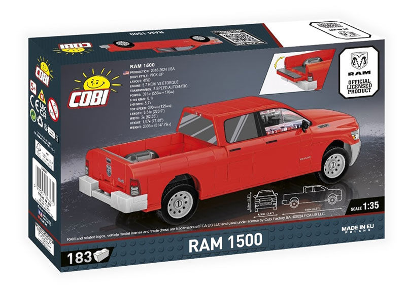 COBI Ram 1500 24607 Box