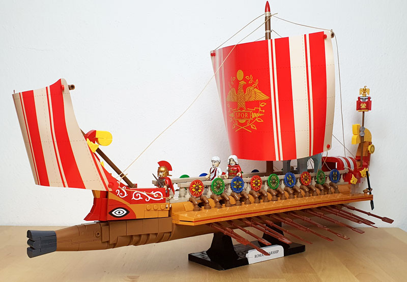 COBI Roman Warship Imperium Romanum 20071 gebautes Set