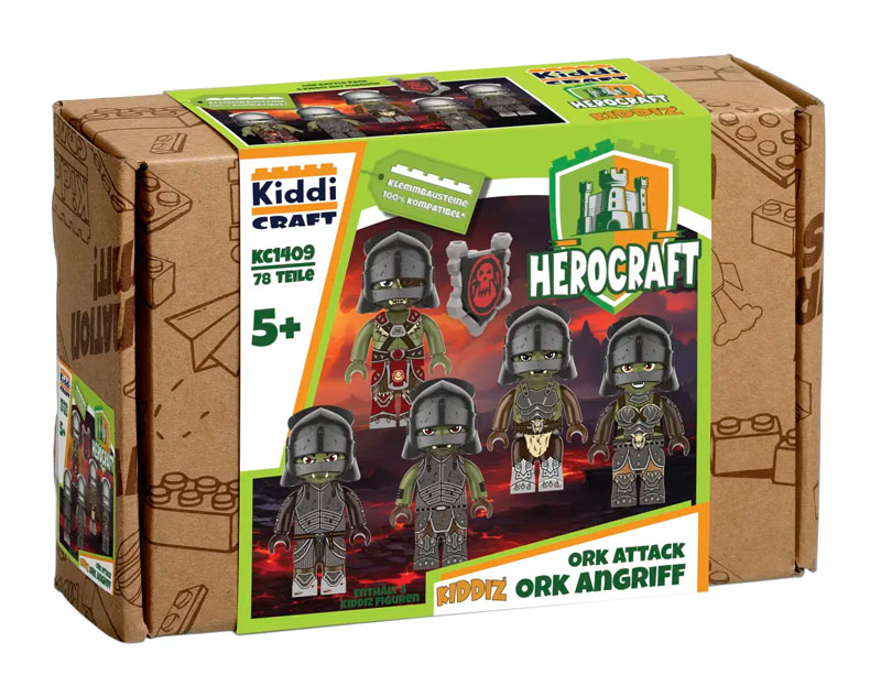 Kiddicraft Herocraft Ork-Angriff Kiddiz KC1409