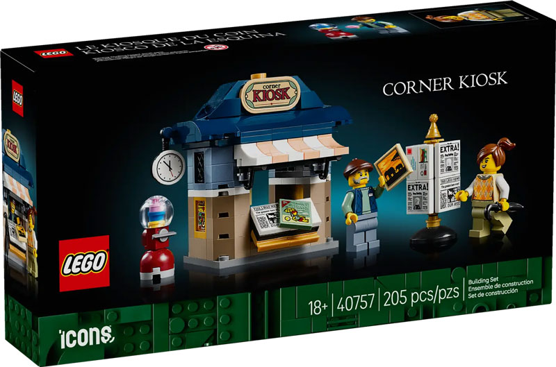 LEGO GWP Kiosk an der Ecke 40757 Box Front