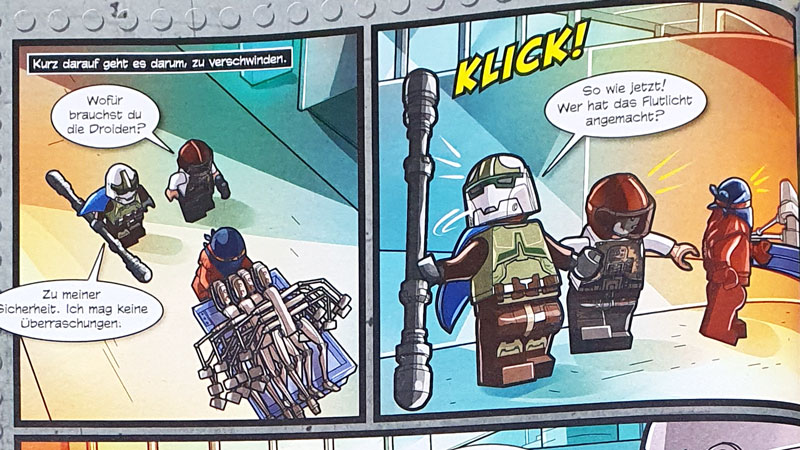 LEGO Star Wars Magazin 116 Comic 1