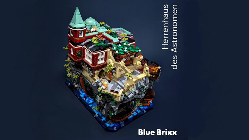 BlueBrixx Herrenhaus des Astronomen verfügbar Titel