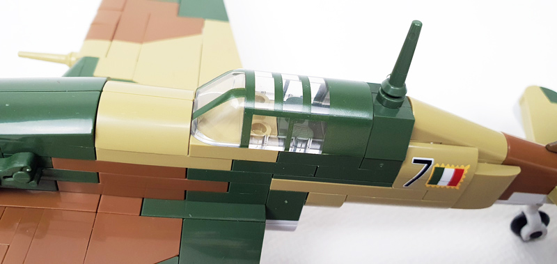 COBI 5867 Fiat G.55 Centauro aufgebaut Cockpit