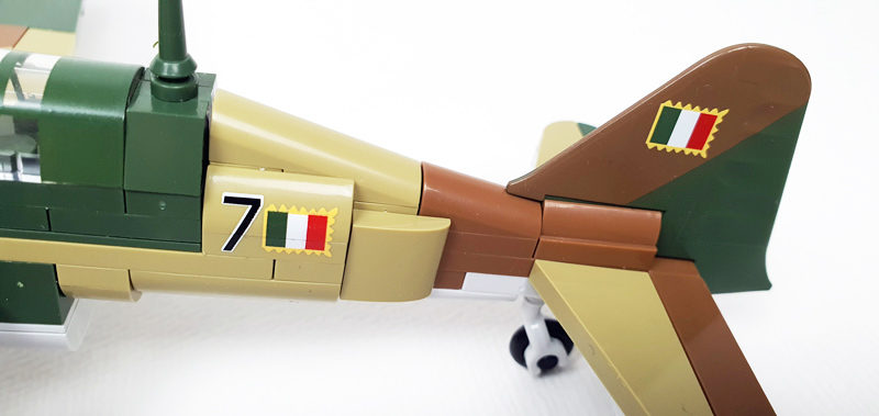 COBI 5867 Fiat G.55 Centauro aufgebaut Prints