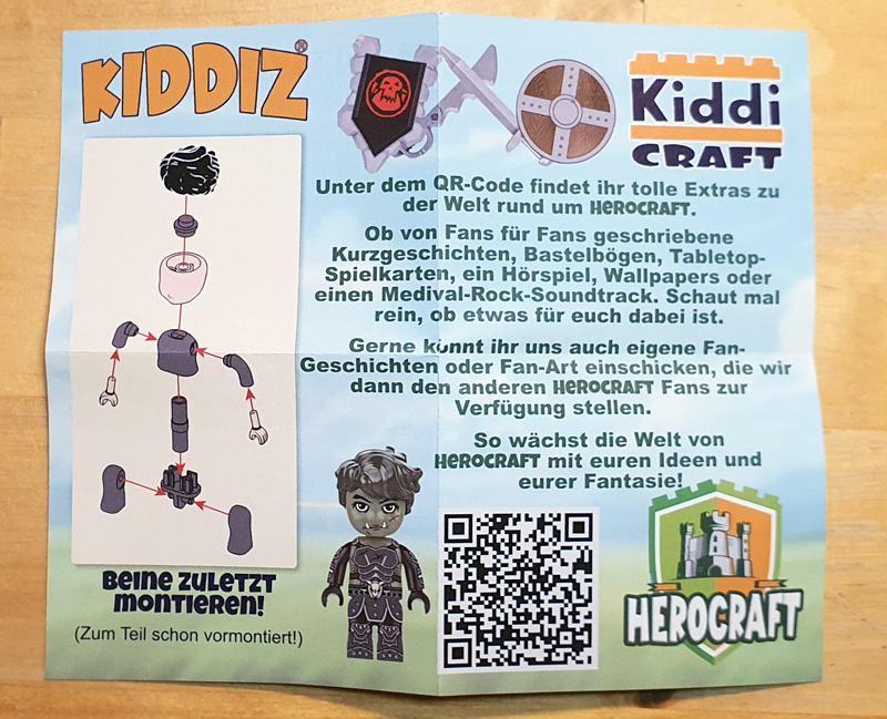 Kiddicraft Herocraft Kiddiz Ork Angriff KC1409 Anleitung