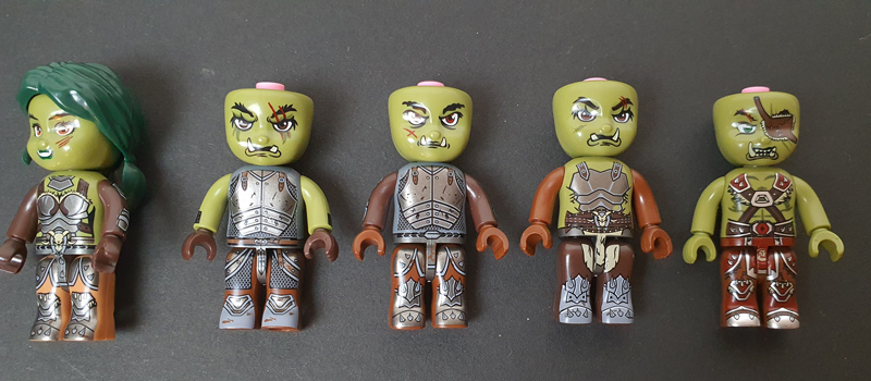 Kiddicraft Herocraft Kiddiz Ork Angriff KC1409 Vorderseite ohne Helm