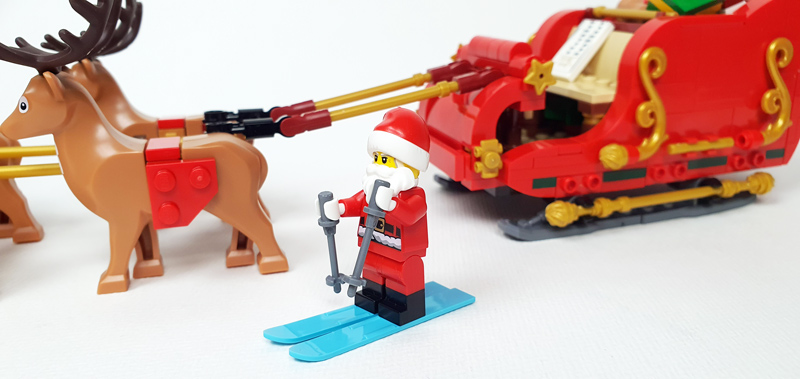 LEGO Schlitten des Weihnachtsmanns 40499 Minifigur