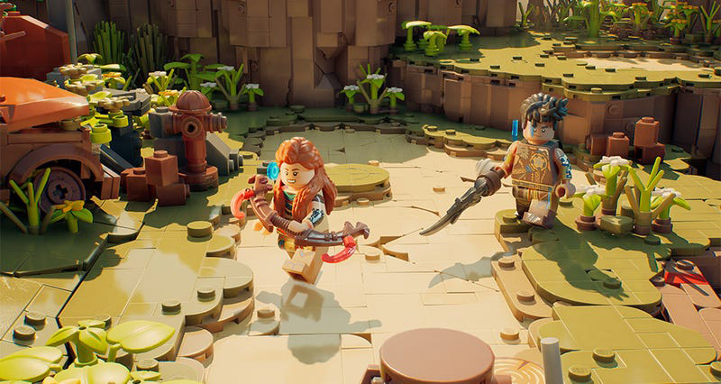 LEGO Horizon Machine Hunters Panzerjäger Sägezahn 77037 Videospiel